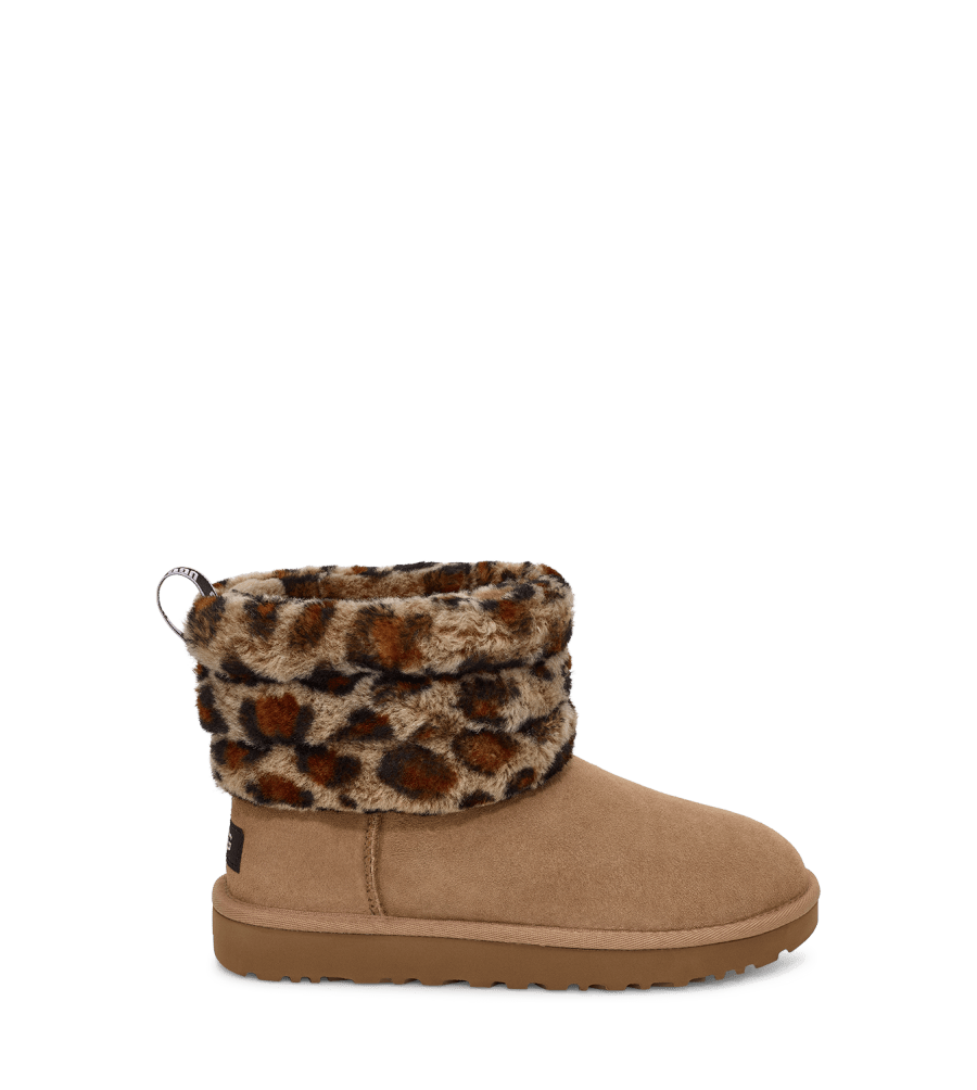 フラッフ ミニ キルテッド レオパード 1105358|クラシックブーツ|UGG フラッフ ミニ キルテッド レオパード 1105358|クラシックブーツ|UGG